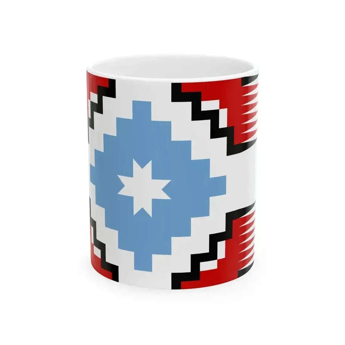 Bandera de Leftraru (Argentina) White Coffee Mug 11oz - Go Mug Yourself