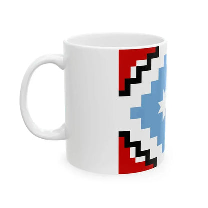 Bandera de Leftraru (Argentina) White Coffee Mug - Go Mug Yourself