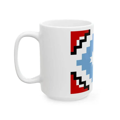 Bandera de Leftraru (Argentina) White Coffee Mug - Go Mug Yourself