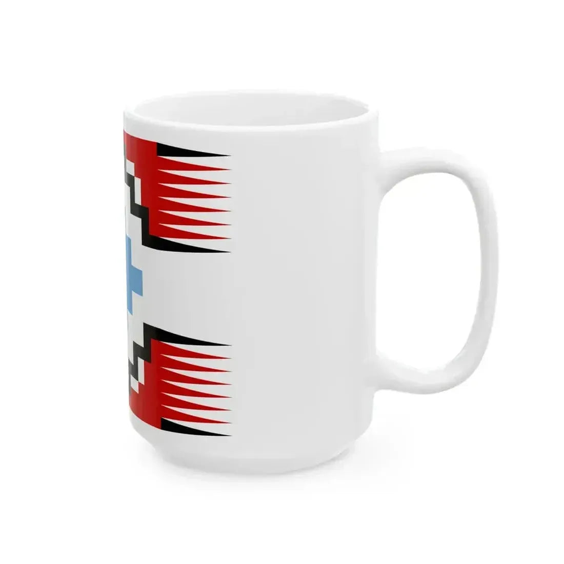 Bandera de Leftraru (Argentina) White Coffee Mug - Go Mug Yourself
