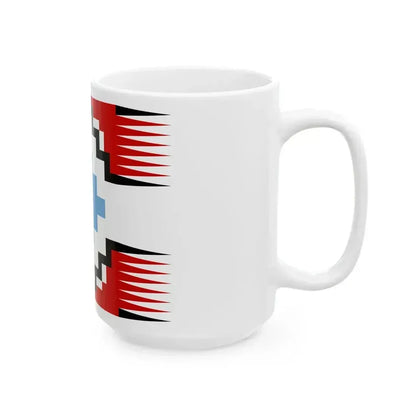Bandera de Leftraru (Argentina) White Coffee Mug - Go Mug Yourself