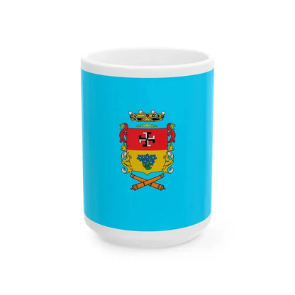Bandera de Linares Chile (Chile) White Coffee Mug 15oz - Go Mug Yourself