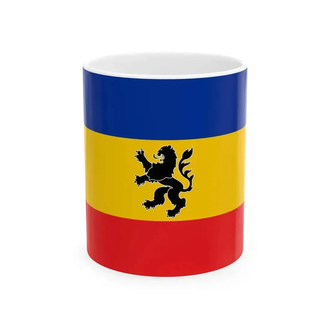 Bandera de Lo Prado (Chile) White Coffee Mug 11oz - Go Mug Yourself