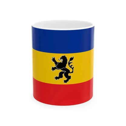 Bandera de Lo Prado (Chile) White Coffee Mug 11oz - Go Mug Yourself