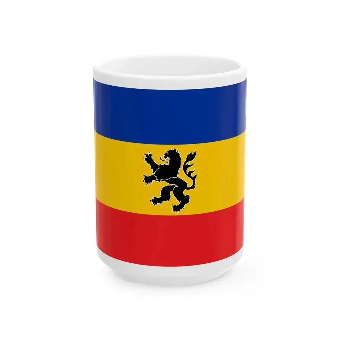 Bandera de Lo Prado (Chile) White Coffee Mug 15oz - Go Mug Yourself