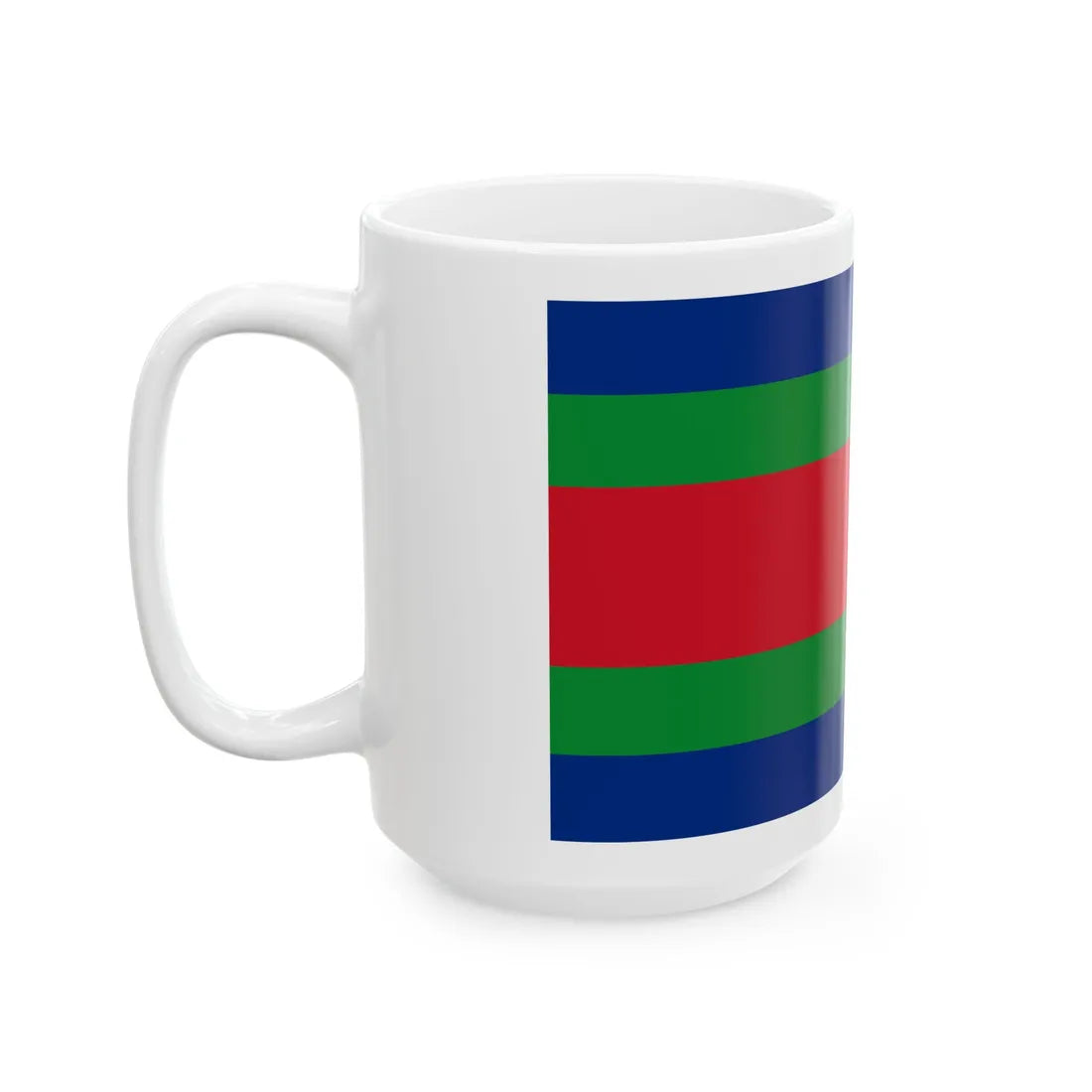 Bandera de Los Chiles (Costa Rica) White Coffee Mug - Go Mug Yourself