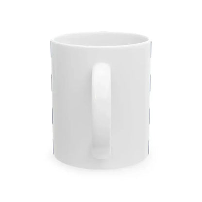 Bandera de los insurgentes Orientales (Argentina) White Coffee Mug - Go Mug Yourself