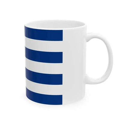 Bandera de los insurgentes Orientales (Argentina) White Coffee Mug - Go Mug Yourself