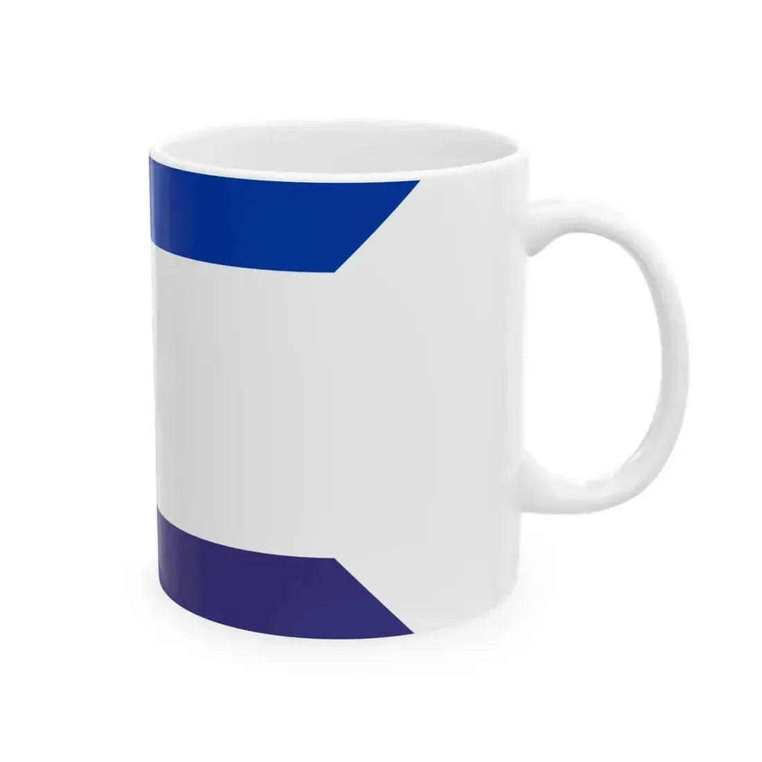 Bandera de Los Pozos IB (Argentina) White Coffee Mug - Go Mug Yourself