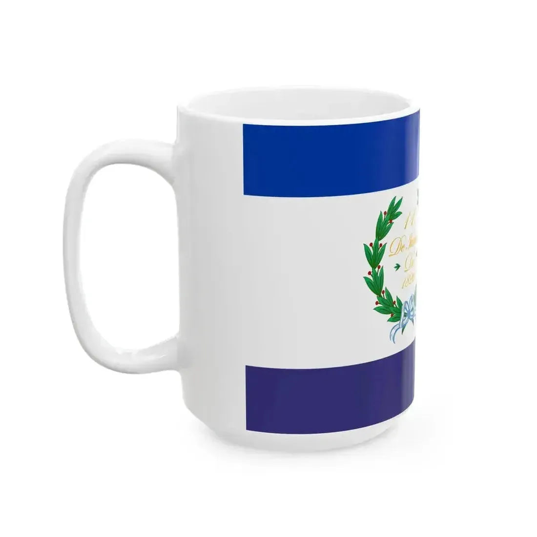 Bandera de Los Pozos IB (Argentina) White Coffee Mug - Go Mug Yourself
