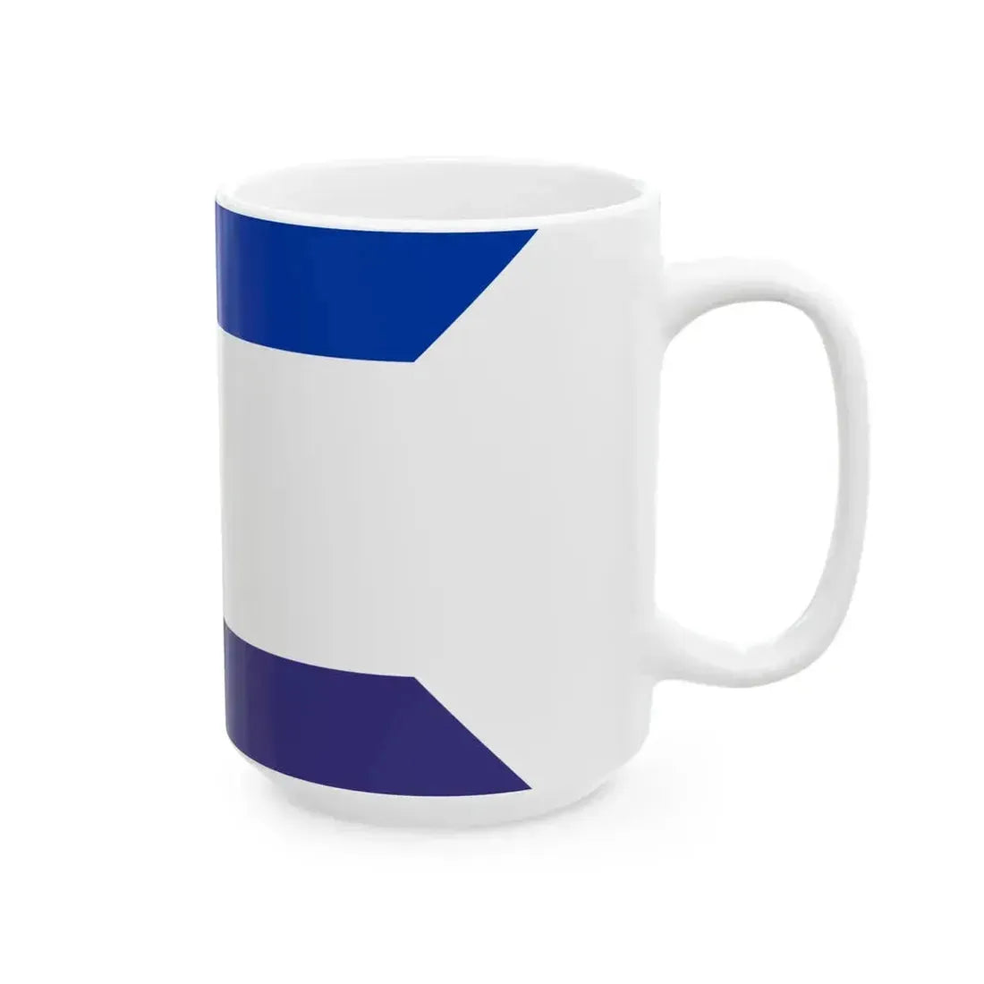 Bandera de Los Pozos IB (Argentina) White Coffee Mug - Go Mug Yourself
