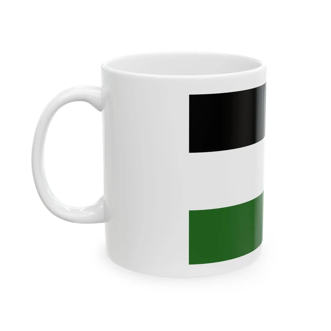 Bandera de Madhya Pradesh (India) White Coffee Mug - Go Mug Yourself