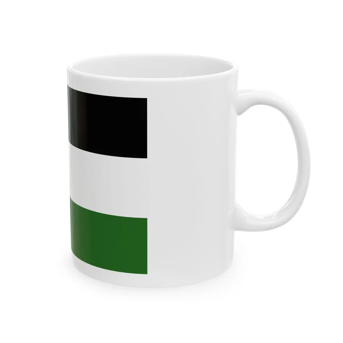Bandera de Madhya Pradesh (India) White Coffee Mug - Go Mug Yourself