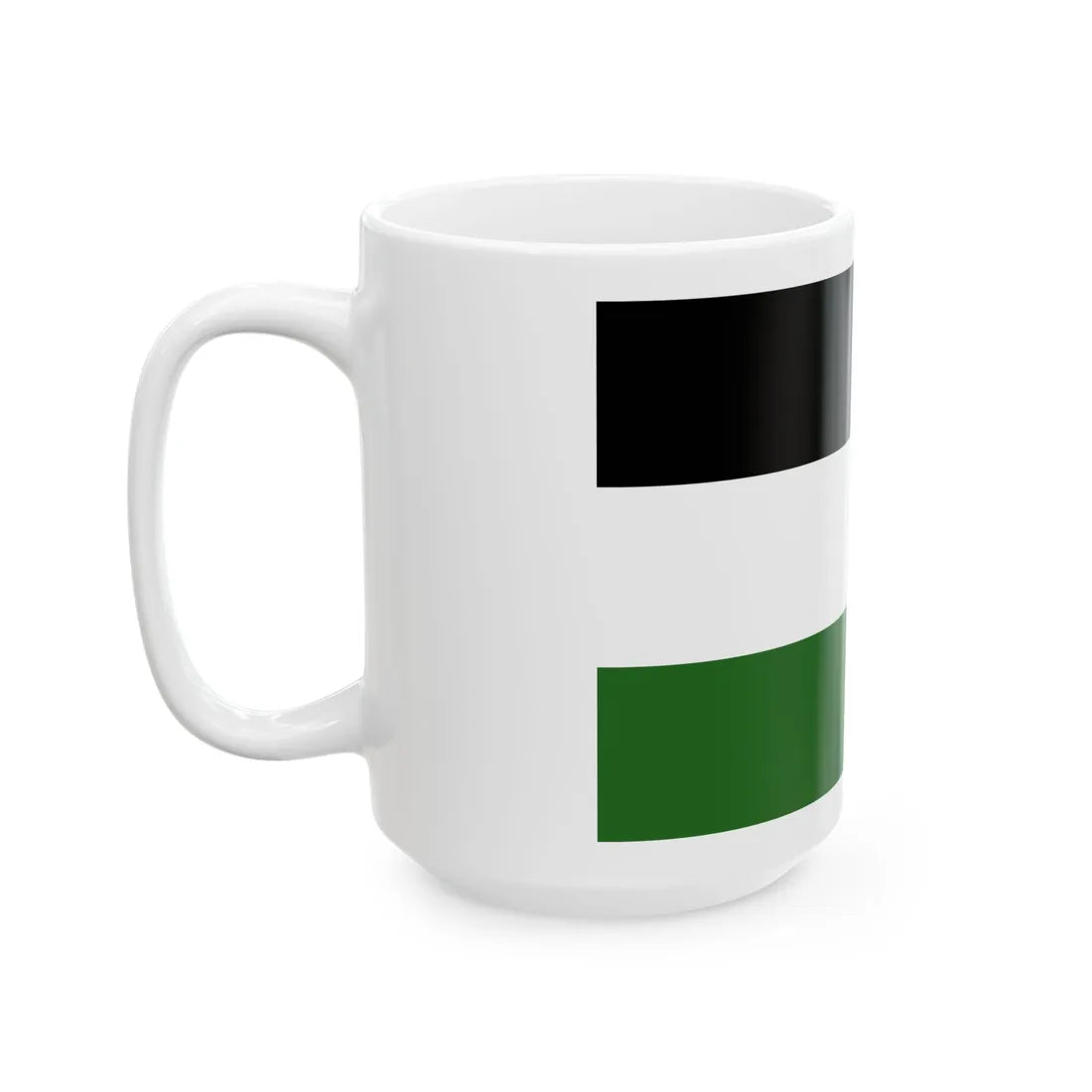 Bandera de Madhya Pradesh (India) White Coffee Mug - Go Mug Yourself