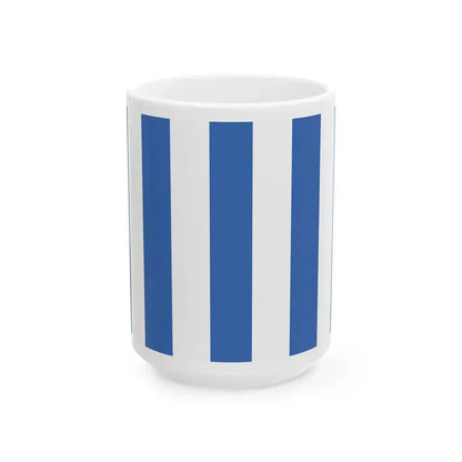 Bandera de Mar del Plata (Argentina) White Coffee Mug 15oz - Go Mug Yourself