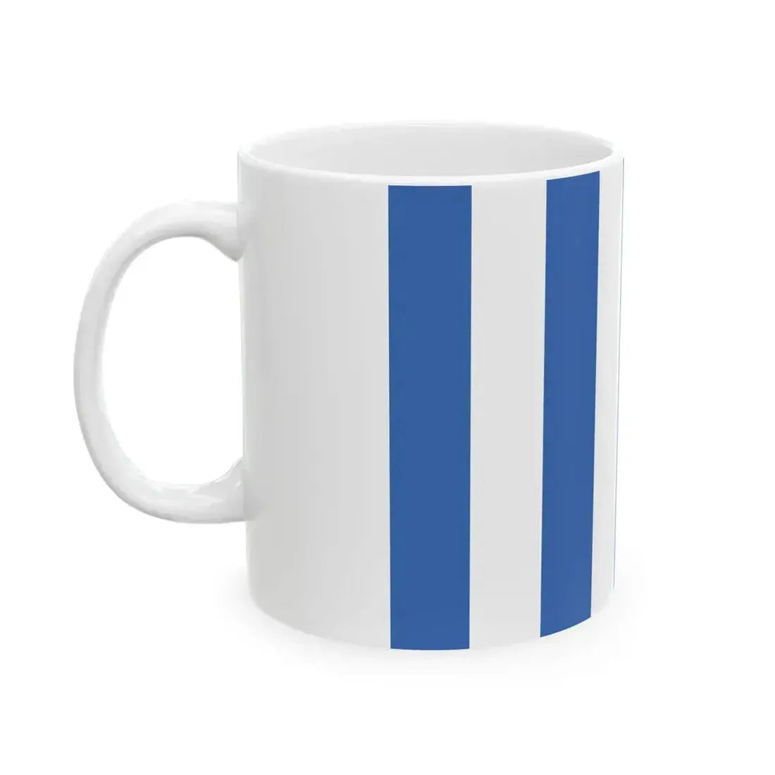 Bandera de Mar del Plata (Argentina) White Coffee Mug - Go Mug Yourself