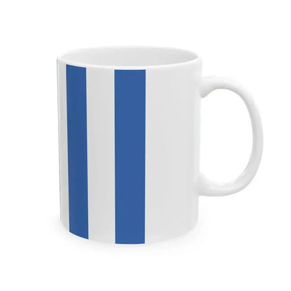 Bandera de Mar del Plata (Argentina) White Coffee Mug - Go Mug Yourself