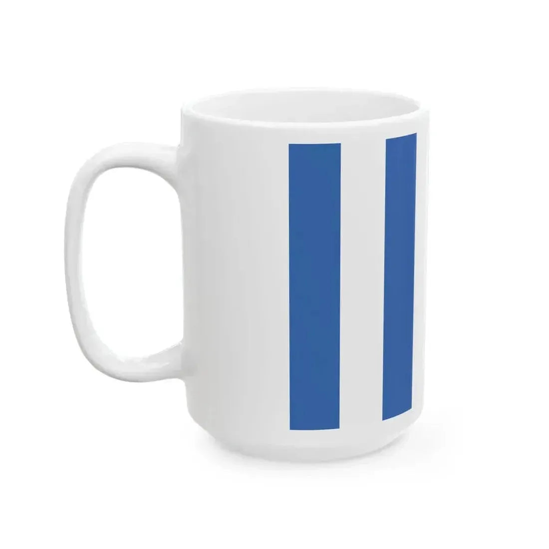 Bandera de Mar del Plata (Argentina) White Coffee Mug - Go Mug Yourself