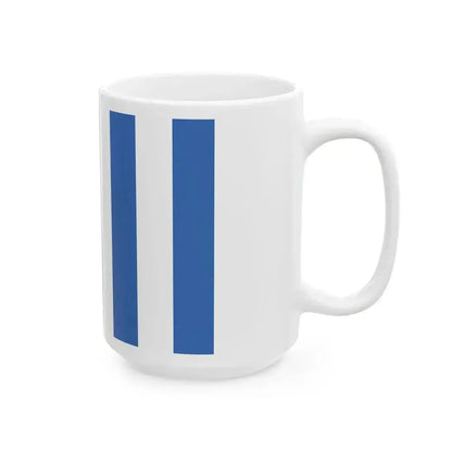 Bandera de Mar del Plata (Argentina) White Coffee Mug - Go Mug Yourself