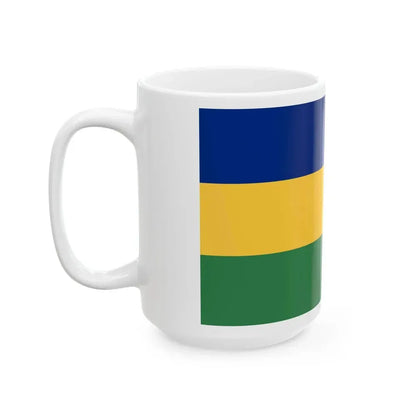 Bandera de Matina Costa Rica (Costa Rica) White Coffee Mug - Go Mug Yourself