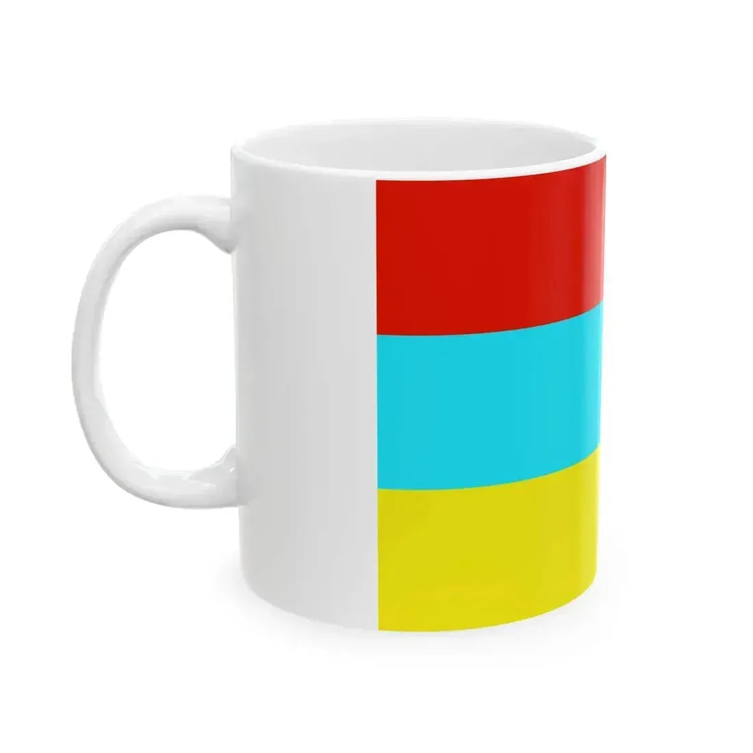 Bandera de Meghalaya (India) White Coffee Mug - Go Mug Yourself