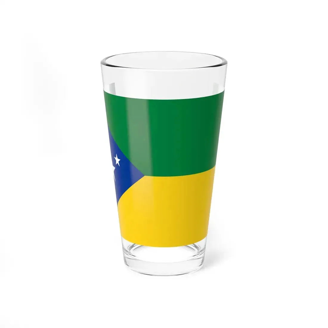 Bandera de Mera (Ecuador) Pint Glass 16oz 16oz - Go Mug Yourself