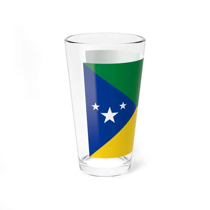 Bandera de Mera (Ecuador) Pint Glass 16oz - Go Mug Yourself