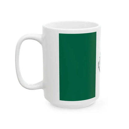 Bandera de Mexico uso civil (Mexico) White Coffee Mug - Go Mug Yourself