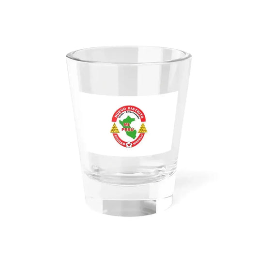 Bandera de Mi Peru Callao (Peru) Shot Glass 1.5oz 1.5oz - Go Mug Yourself