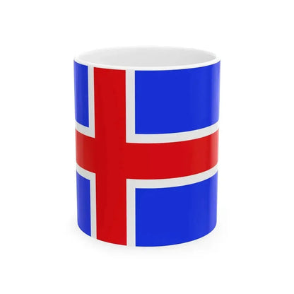 Bandera de Mizoram (India) White Coffee Mug 11oz - Go Mug Yourself