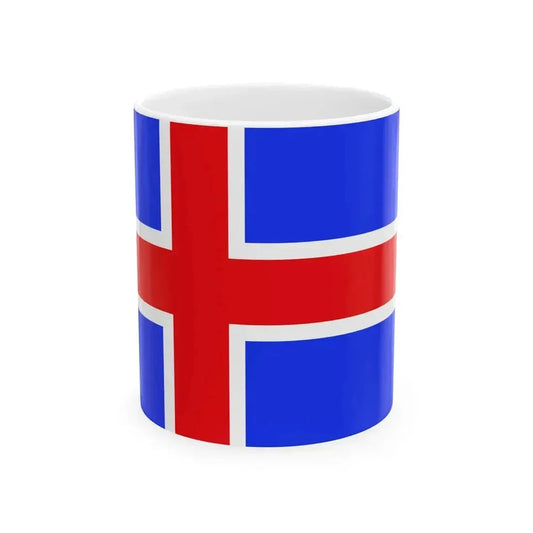 Bandera de Mizoram (India) White Coffee Mug 11oz - Go Mug Yourself