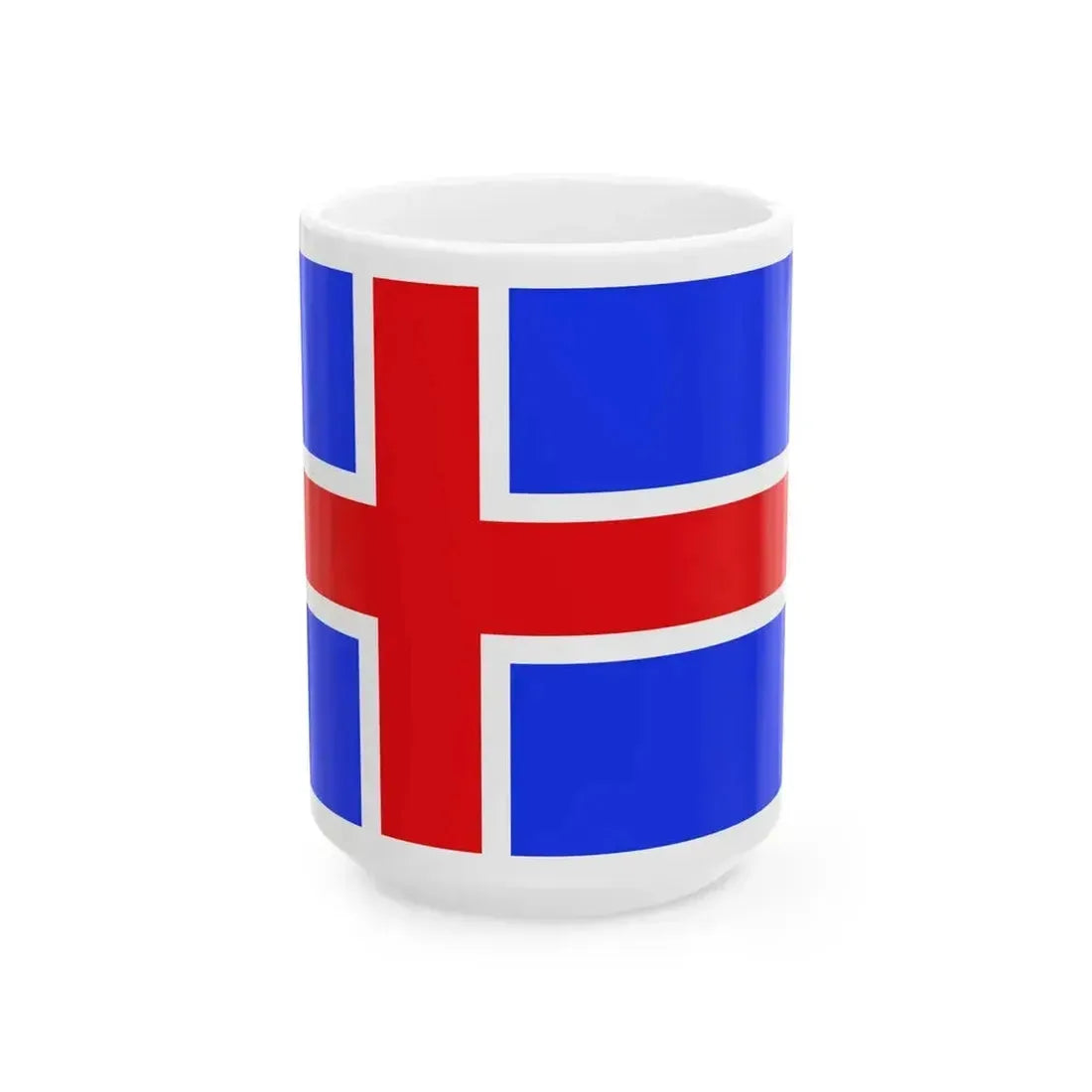 Bandera de Mizoram (India) White Coffee Mug 15oz - Go Mug Yourself