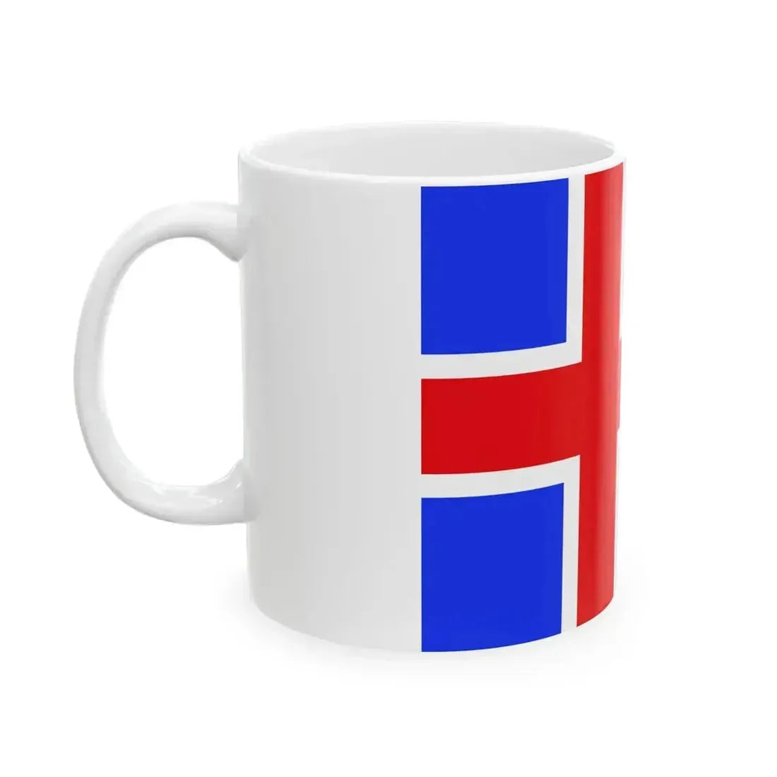 Bandera de Mizoram (India) White Coffee Mug - Go Mug Yourself