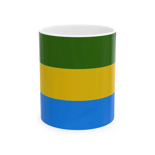 Bandera de Nandayure Costa Rica (Costa Rica) White Coffee Mug 11oz - Go Mug Yourself