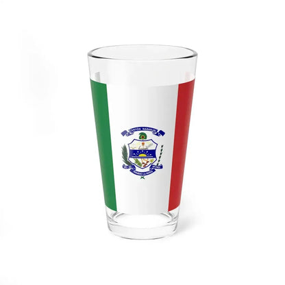 Bandera de Naranjal (Ecuador) Pint Glass 16oz 16oz - Go Mug Yourself