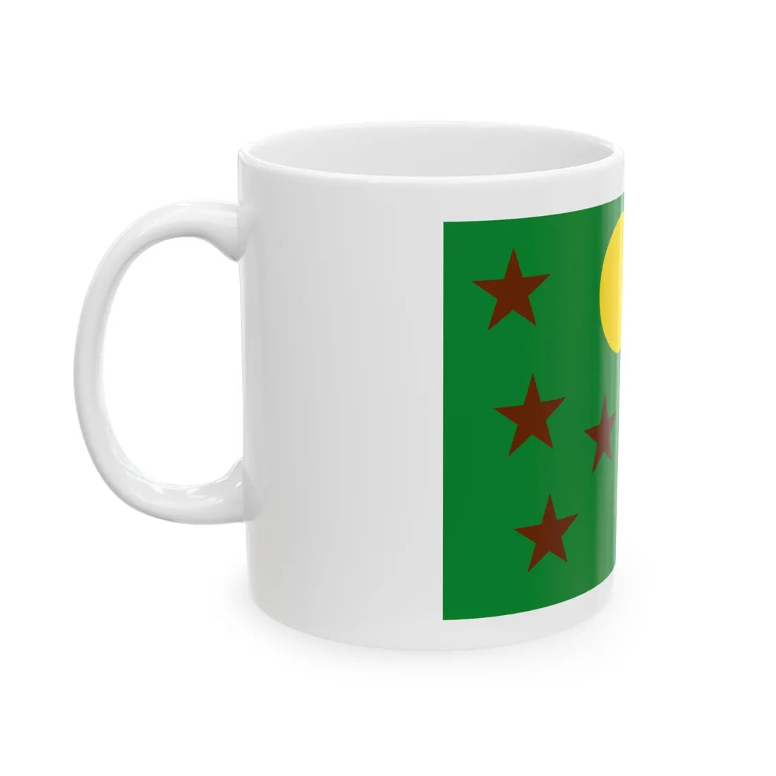 Bandera de Nata (Panama) White Coffee Mug - Go Mug Yourself