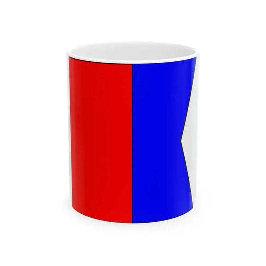 Bandera de Nuevitas 1845 (Cuba) White Coffee Mug 11oz - Go Mug Yourself