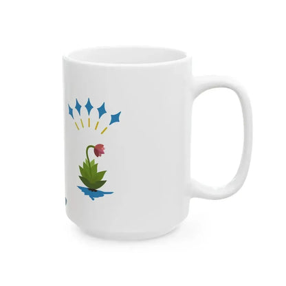 Bandera de Oreamuno Costa Rica (Costa Rica) White Coffee Mug - Go Mug Yourself