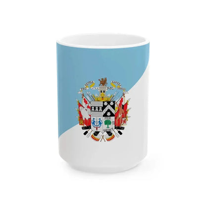 Bandera de Osorno (Chile) White Coffee Mug 15oz - Go Mug Yourself