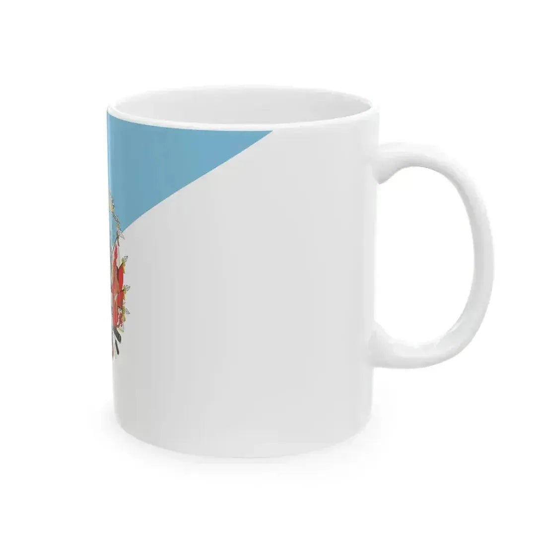 Bandera de Osorno (Chile) White Coffee Mug - Go Mug Yourself