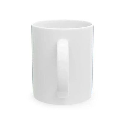 Bandera de Oxapampa (Peru) White Coffee Mug - Go Mug Yourself