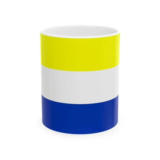 Bandera de Panguipulli (Chile) White Coffee Mug 11oz - Go Mug Yourself