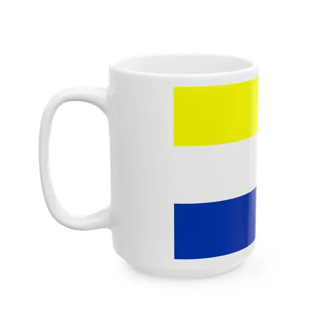 Bandera de Panguipulli (Chile) White Coffee Mug - Go Mug Yourself
