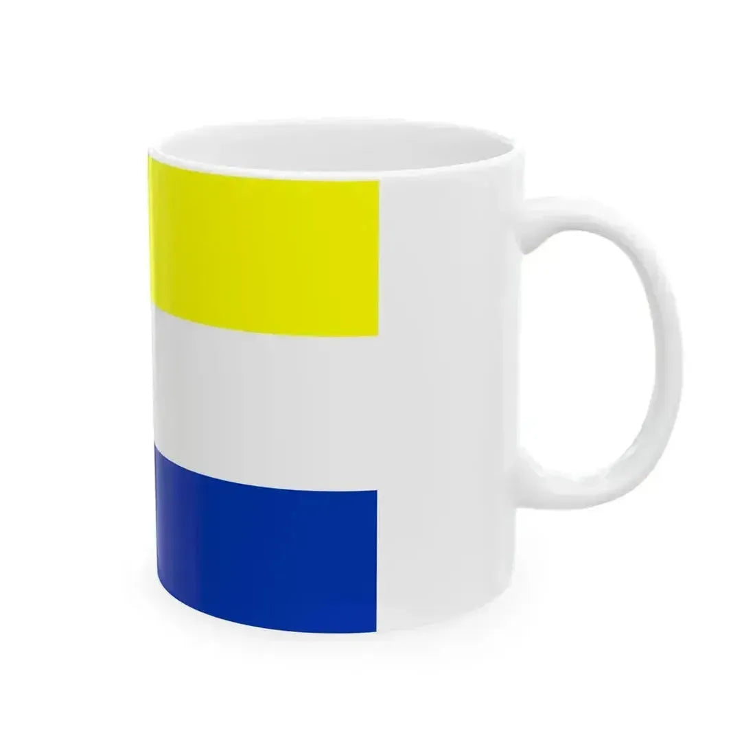 Bandera de Panguipulli (Chile) White Coffee Mug - Go Mug Yourself