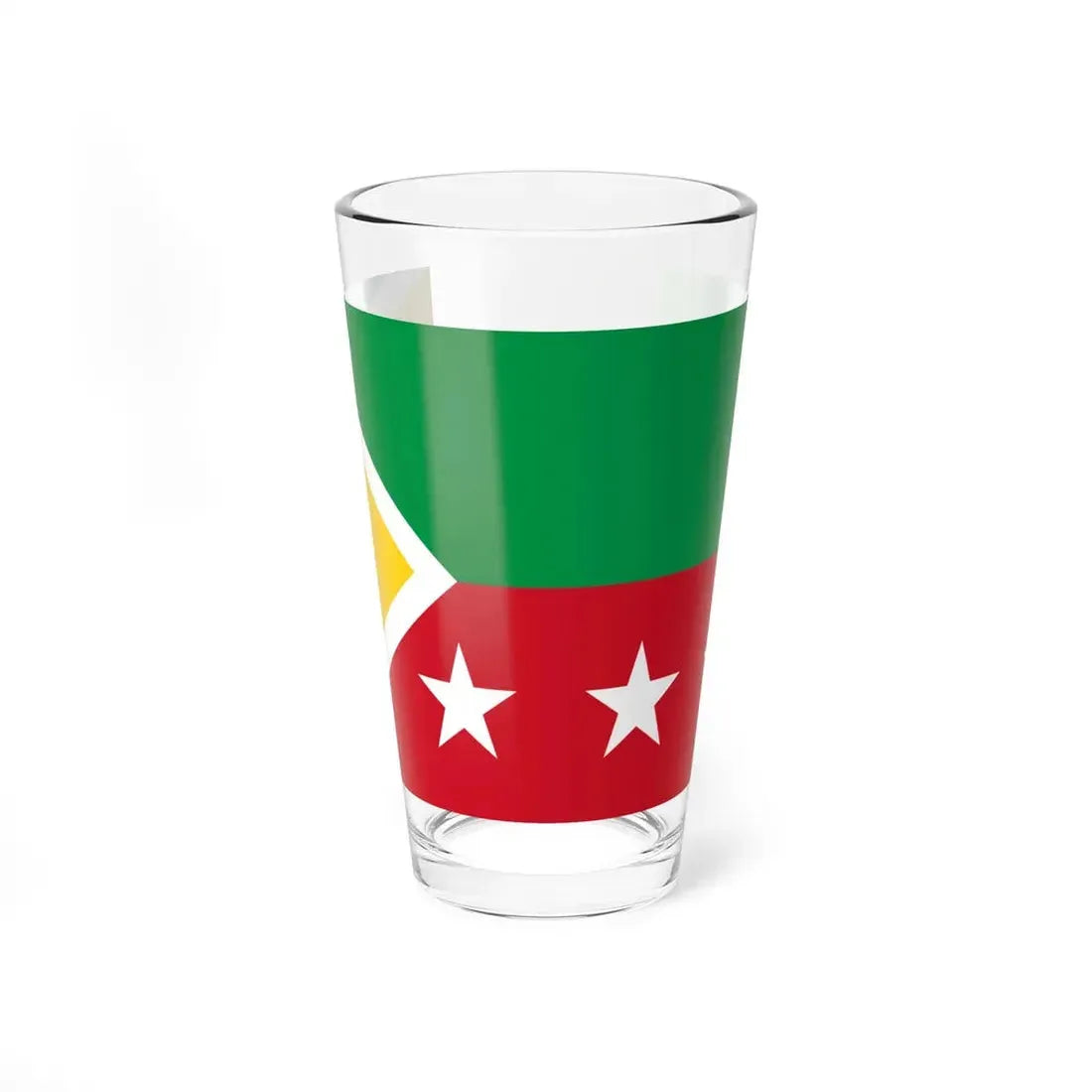 Bandera de Paquisha (Ecuador) Pint Glass 16oz 16oz - Go Mug Yourself