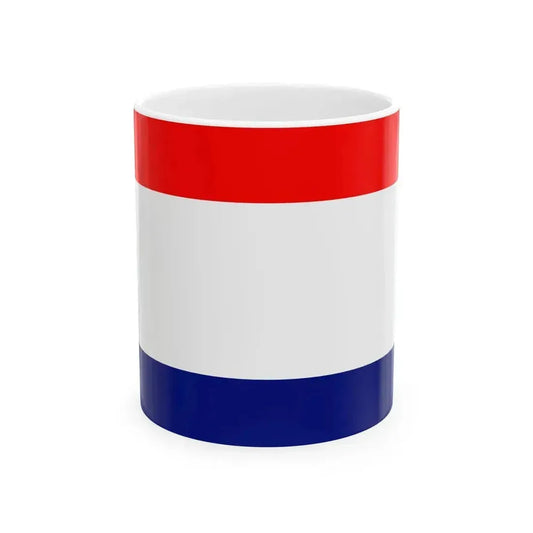 Bandera de Paraguay 15 08 1811 (Paraguay) White Coffee Mug 11oz - Go Mug Yourself