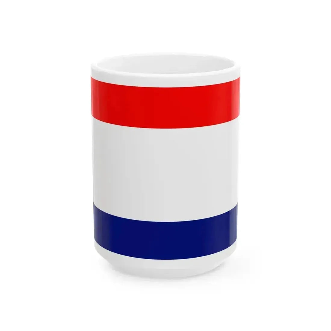 Bandera de Paraguay 15 08 1811 (Paraguay) White Coffee Mug 15oz - Go Mug Yourself