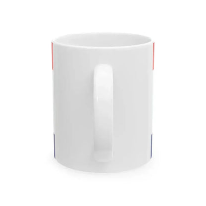 Bandera de Paraguay 15 08 1811 (Paraguay) White Coffee Mug - Go Mug Yourself