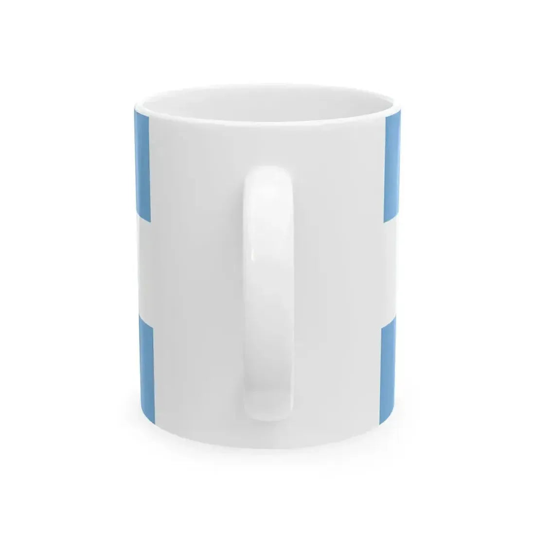 Bandera de Parera La Pampa (Argentina) White Coffee Mug - Go Mug Yourself
