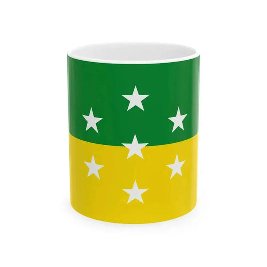 Bandera de Parita (Panama) White Coffee Mug 11oz - Go Mug Yourself